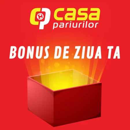Casa Pariurilor Bonus de Ziua Ta: 50 LEI FreeBet