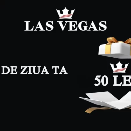 Las Vegas Bonus de Ziua Ta: 50 LEI Bonus Aniversar