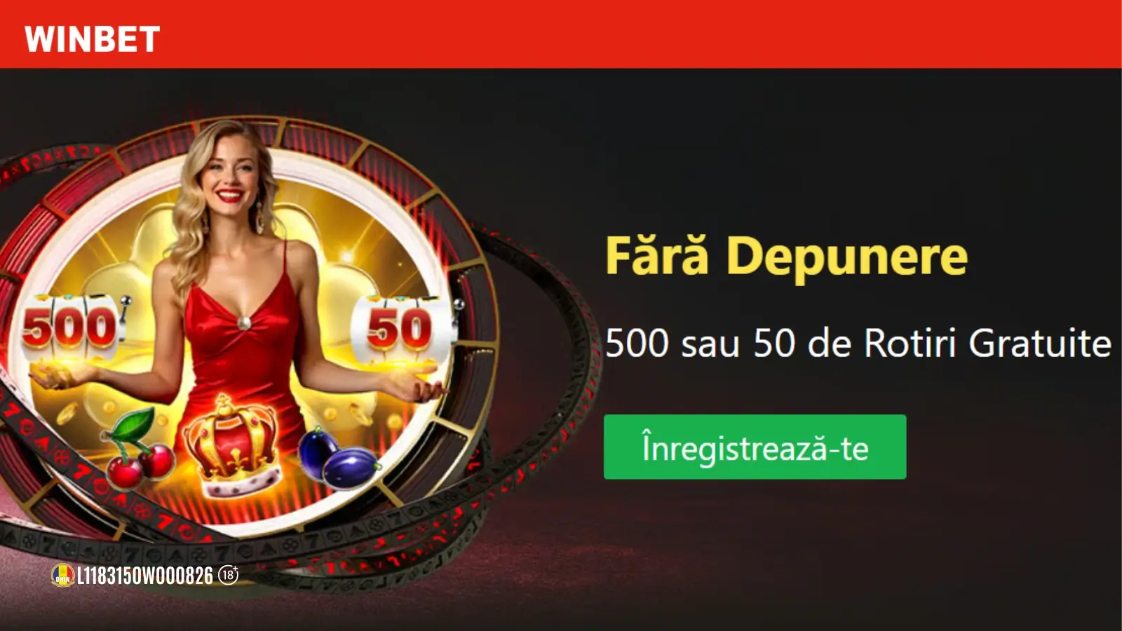 Winbet Rotiri Gratuite – 500 sau 50 Rotiri Gratuite la alegere