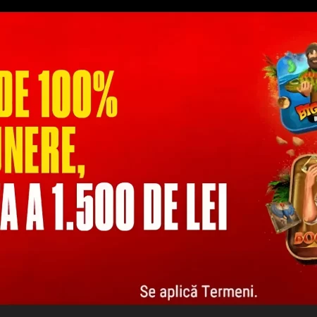 PokerStars Bonus de Bun Venit: 100% bonus până la 1.500 LEI!