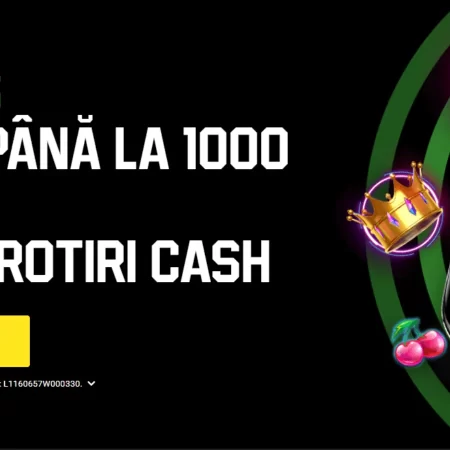 Unibet Bonus de Bun Venit: Bonus 100% până la 1.000 LEI și 200 Rotiri Cash!