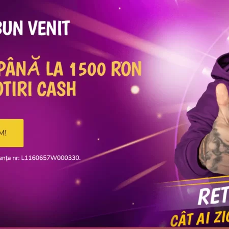 Vlad Cazino Bonus de Bun Venit: 100% Bonus până la 1.500 RON + 225 Rotiri Cash