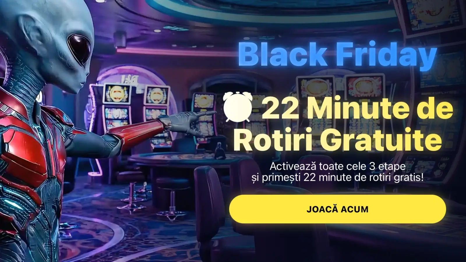 Winner Rotiri Gratuite: 22 de Minute cu Rotiri Gratuite