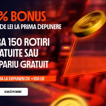 Betano Bonus de Bun Venit: 150% bonus până la 1.000 LEI + 150 Rotiri Gratuite!