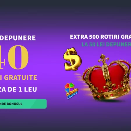 Get’s Bet bonus fără depunere – 40 Rotiri Gratuite Fără Depunere pe 1 LEU Miza