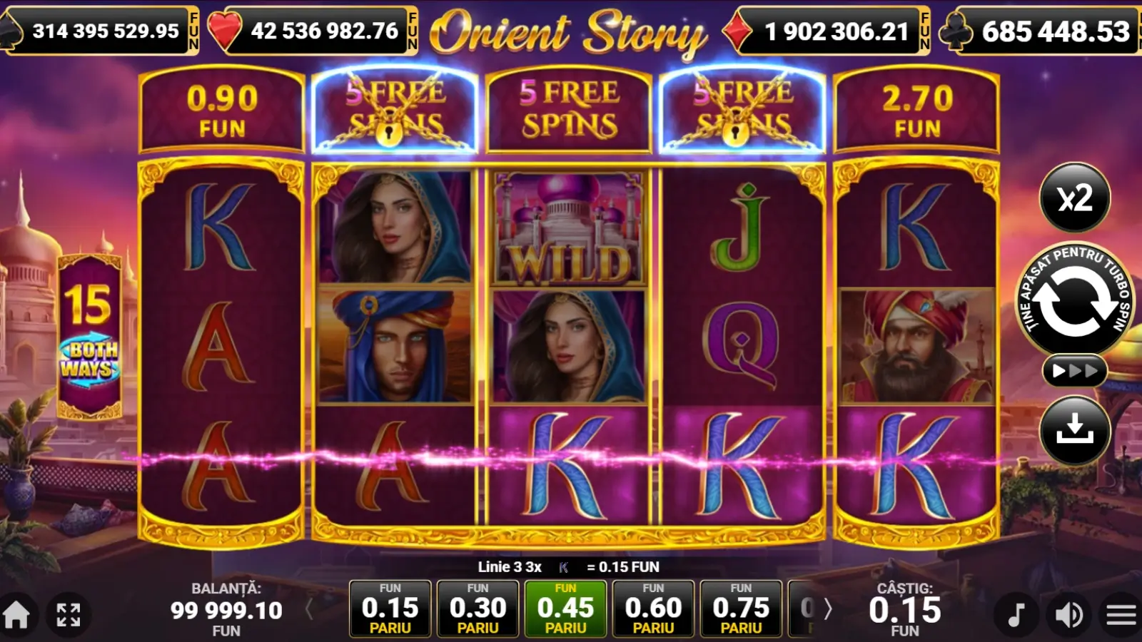 Orient Story Amusnet