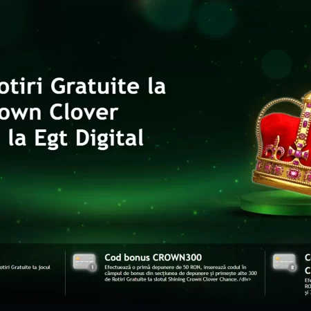 King Casino Rotiri Gratuite – 400 Rotiri Gratuite la slotul online Shining Crown Clover Chance