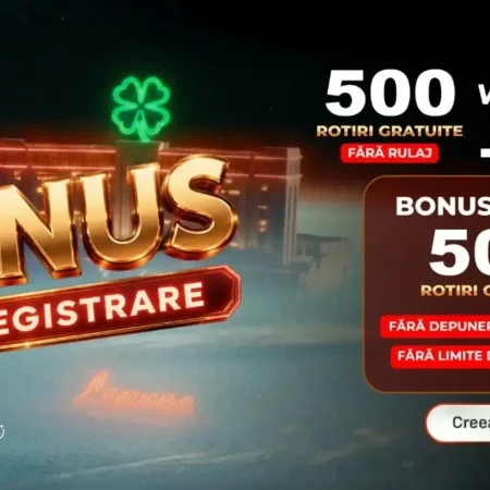 Winbet Bonus fără depunere: 500 Rotiri Gratuite Fără Rulaj