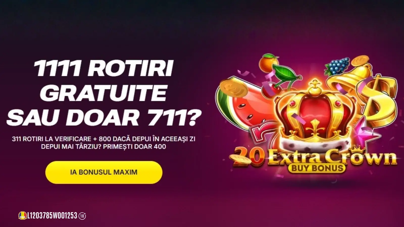 Superbet bonus fara depunere - 1111 Rotiri Gratuite pentru toți jucătorii noi