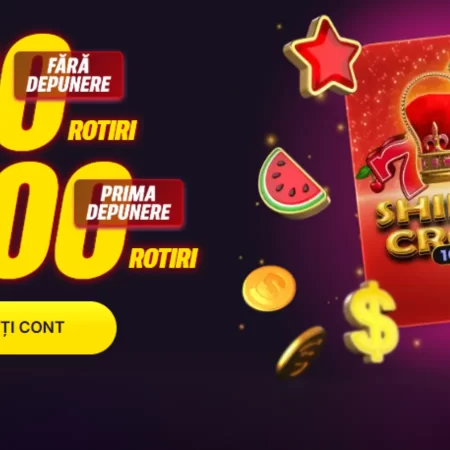 Superbet Rotiri Gratuite – Până la 1300 Spinuri la Shining Crown